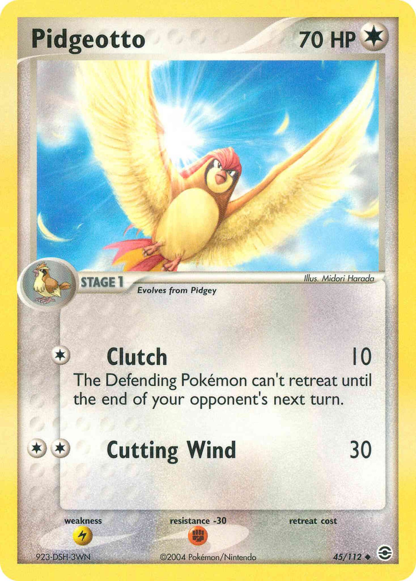 Pidgeotto - 45/112 - Uncommon [ex6-45] [Non-Holo]