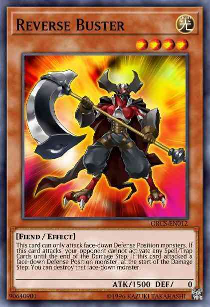 Reverse Buster - SP14-EN009 - Starfoil Rare - 1st Edition