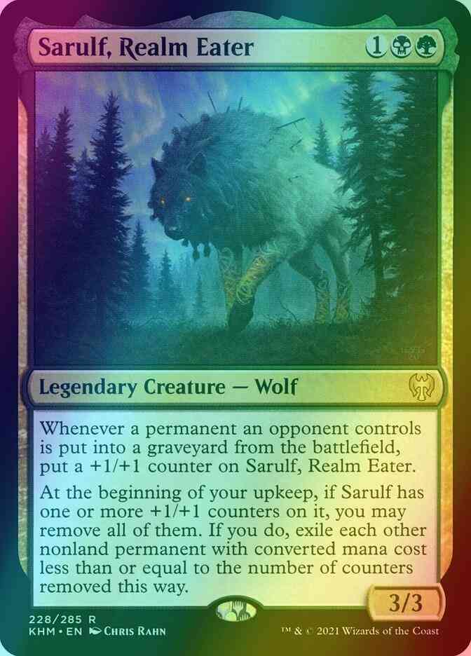 Sarulf, Realm Eater [228] [Kaldheim] [Foil]