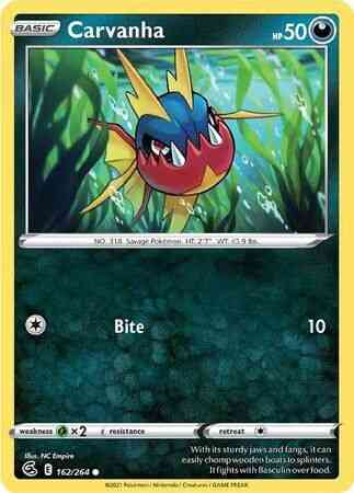 Carvanha - 162/264 - Common [SWSH8-162] [Non-Holo]
