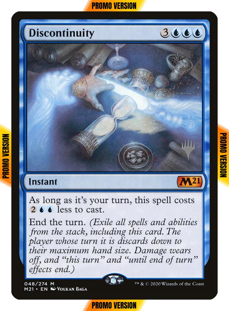 Discontinuity [Promo Pack] [48p] [Core Set 2021 Promos] [Foil]