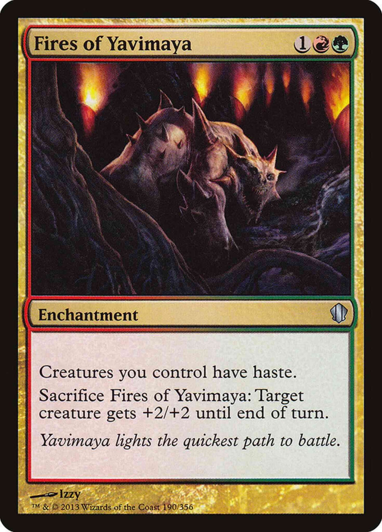Fires of Yavimaya [190] [Commander 2013] [Non-Foil]