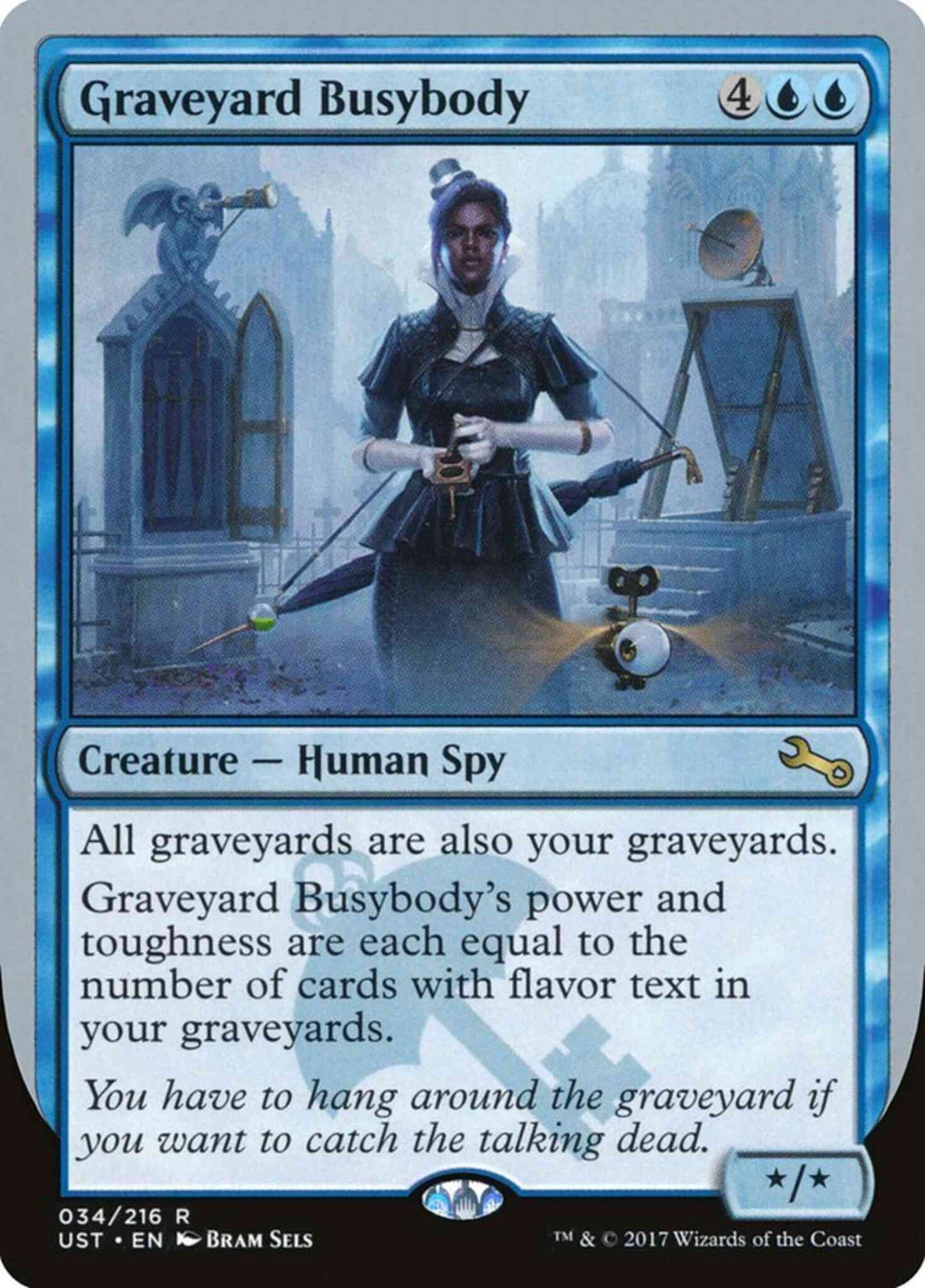 Graveyard Busybody [34] [Unstable] [Non-Foil]