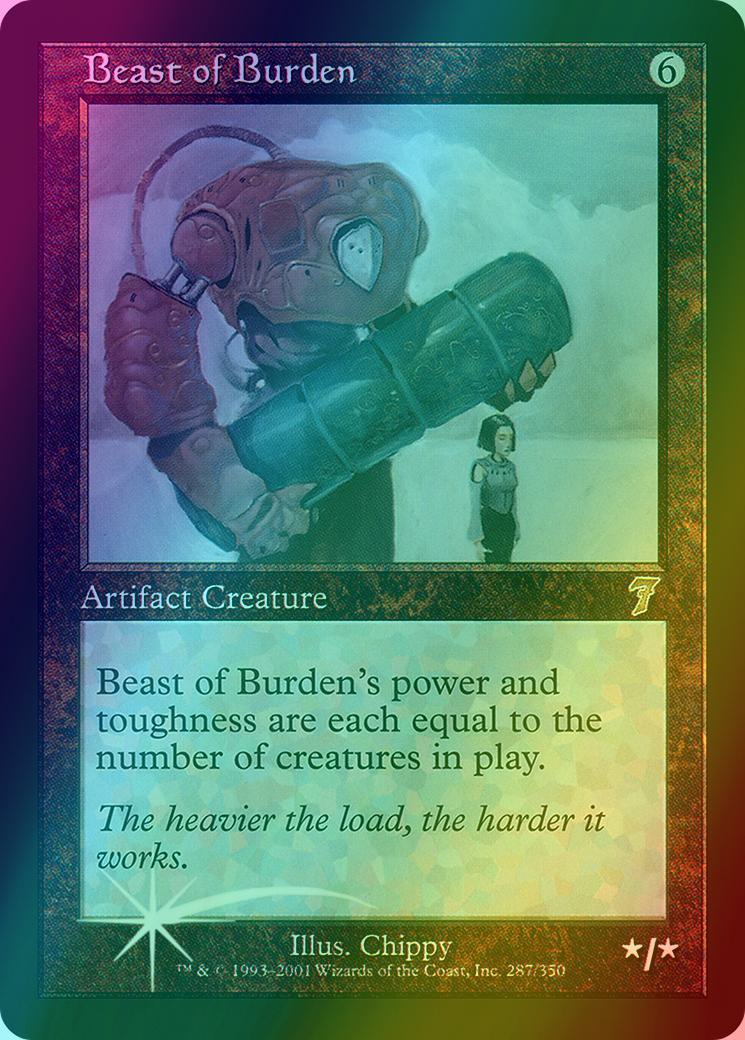Beast of Burden [287x] [Seventh Edition] [Foil]