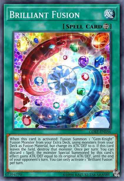 Brilliant Fusion - BLRR-EN064 - Secret Rare - 1st Edition