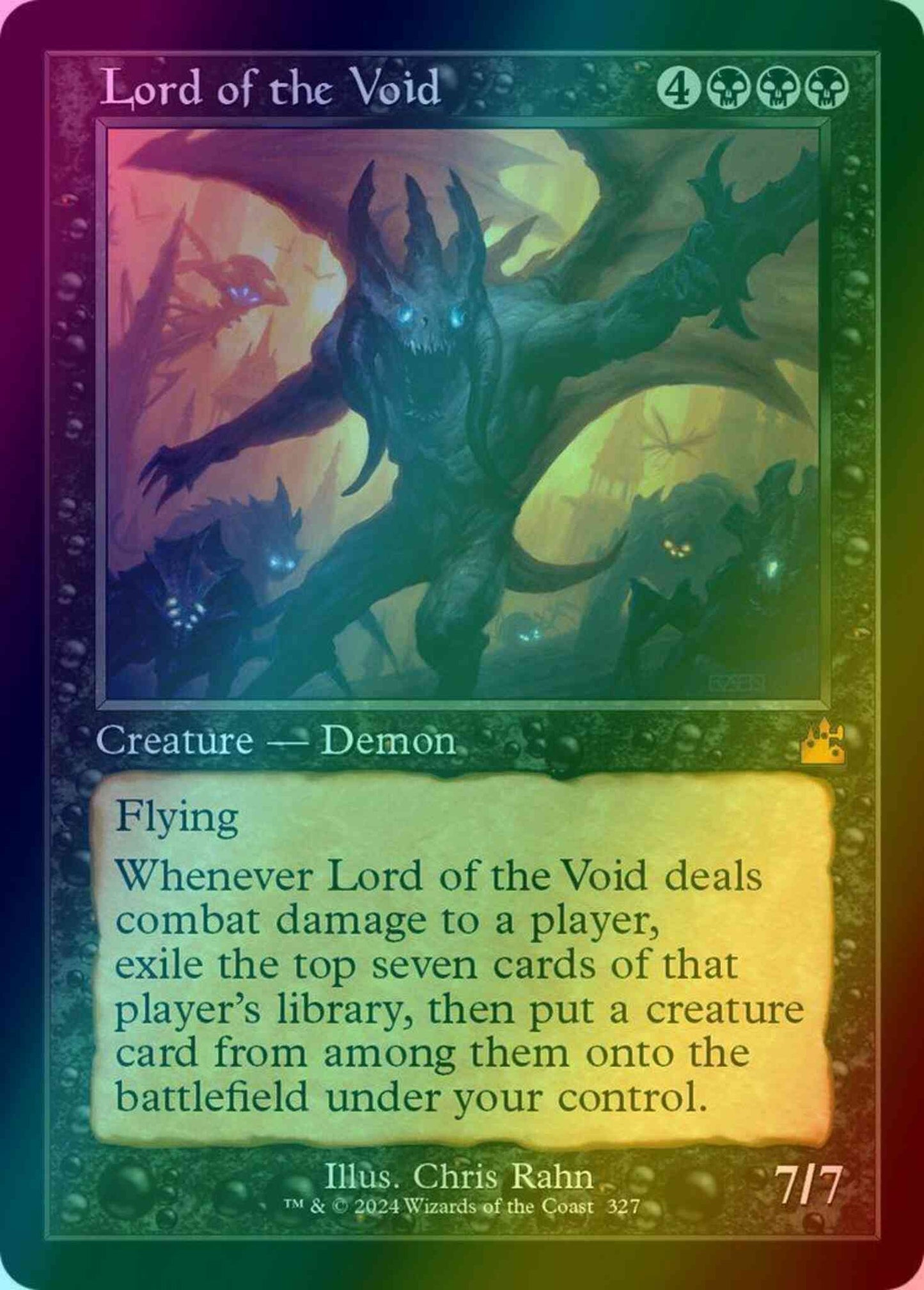 Lord of the Void [327] [Retro Frame] [Ravnica Remastered] [Foil]