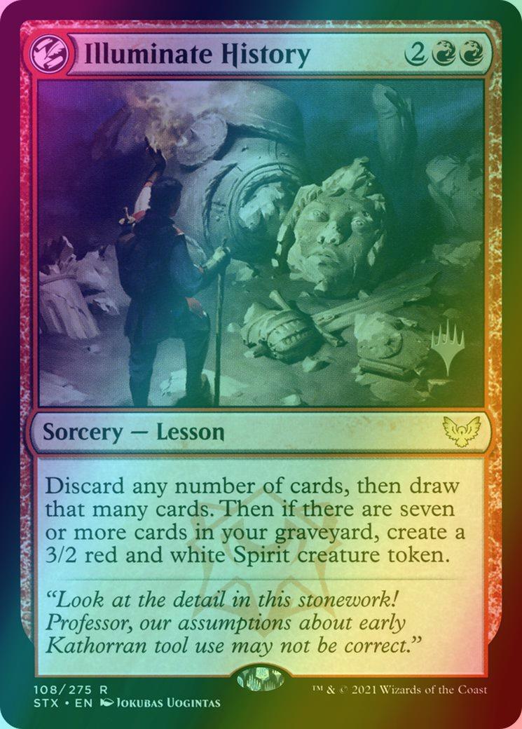 Illuminate History [Promo Pack] [108p] [Strixhaven: School of Mages Promos] [Foil]
