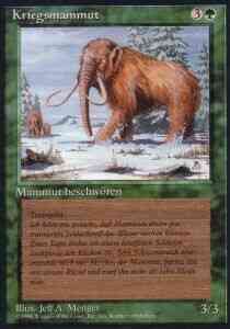 War Mammoth - German [228] [Foreign Black Border: German] [Non-Foil]