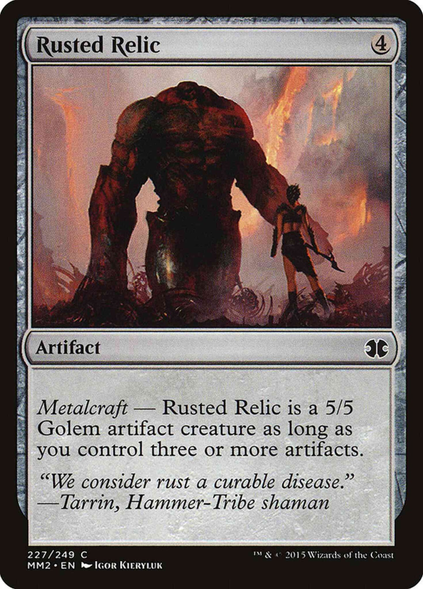 Rusted Relic [227] [Modern Masters 2015] [Non-Foil]