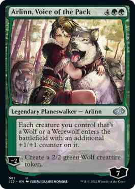 Arlinn, Voice of the Pack [85] [Anime-Inspired Art] [Jumpstart 2022] [Non-Foil]