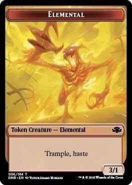 Elemental Token [06] [Dominaria Remastered: Tokens] [Non-Foil]