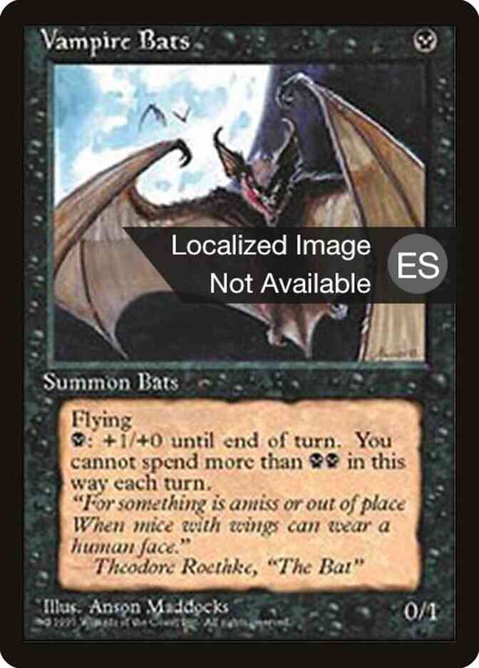 Vampire Bats - Japanese [167] [Fourth Edition Black Border: Japanese] [Non-Foil]