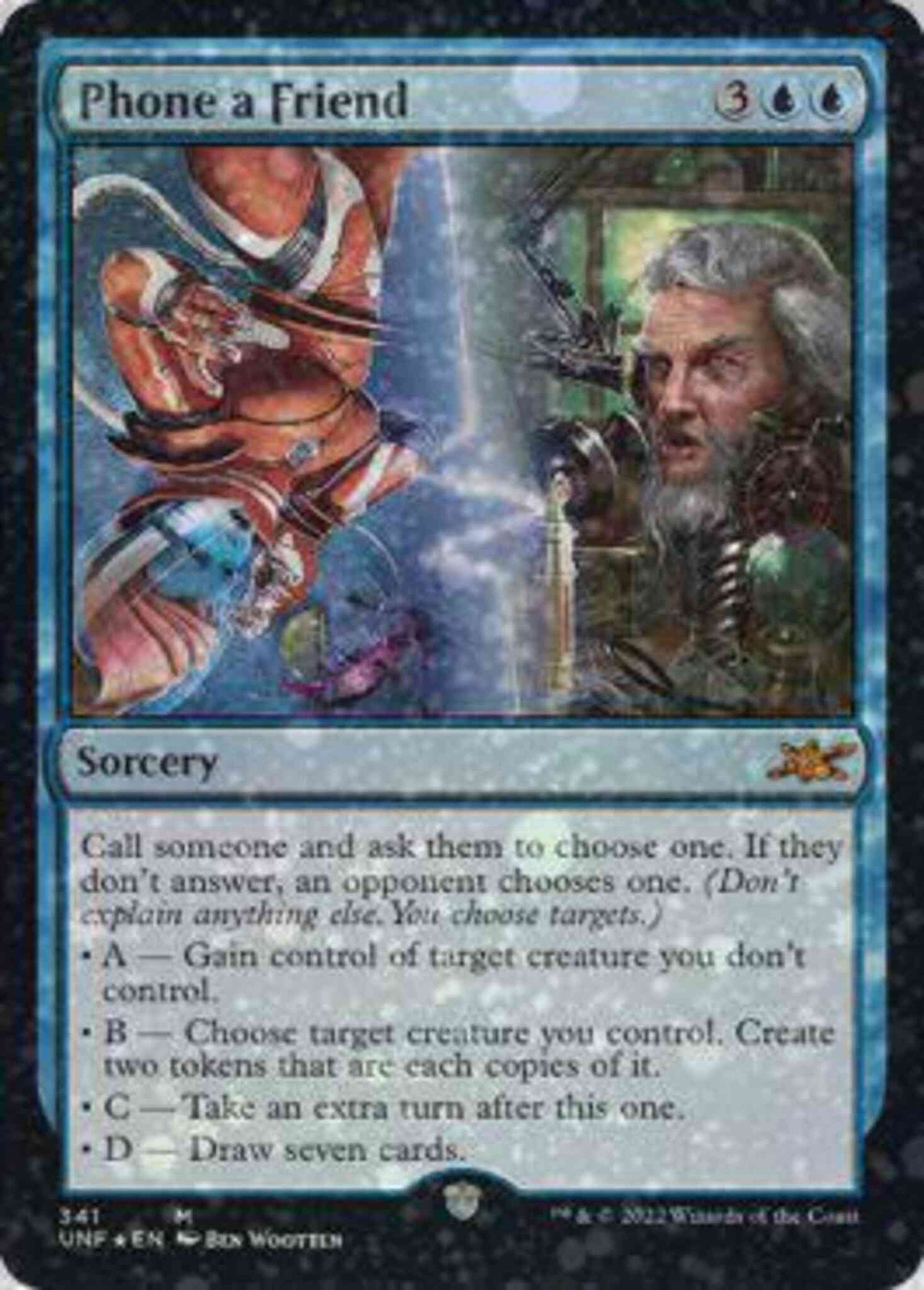 Phone a Friend [341] [Unfinity] [Galaxy Foil]
