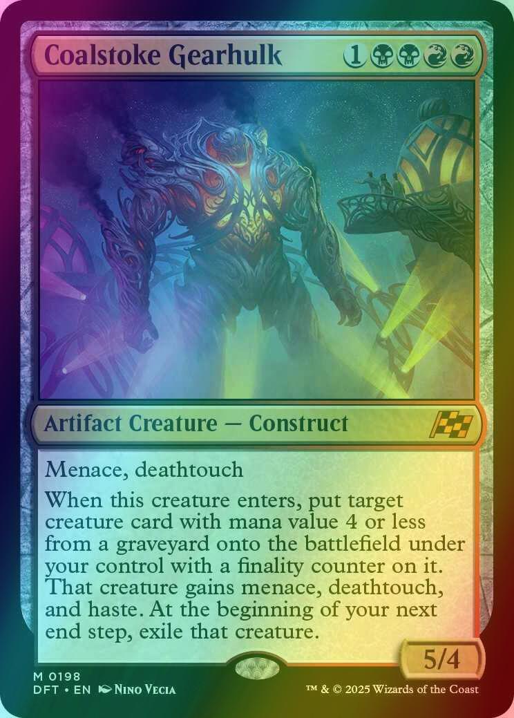 Coalstoke Gearhulk [198] [Aetherdrift] [Foil]
