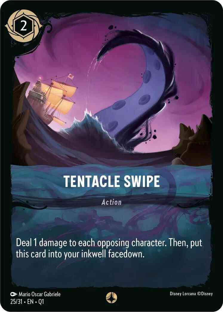 Tentacle Swipe - 25/31 [Illumineer's Quest: Deep Trouble] [Non-Foil]