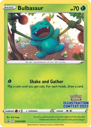 Bulbasaur - SWSH303 - Promo [Illustration Contest 2022] [swshp-SWSH303] [Non-Holo]
