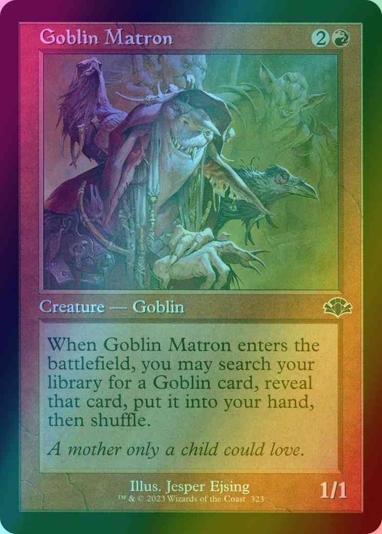 Goblin Matron [323] [Retro Frame] [Dominaria Remastered] [Foil]