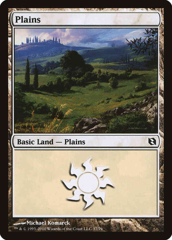 Plains [37] [Duel Decks: Elspeth vs. Tezzeret] [Non-Foil]