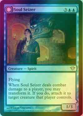 Soul Seizer // Ghastly Haunting [50] [Dark Ascension] [Foil]