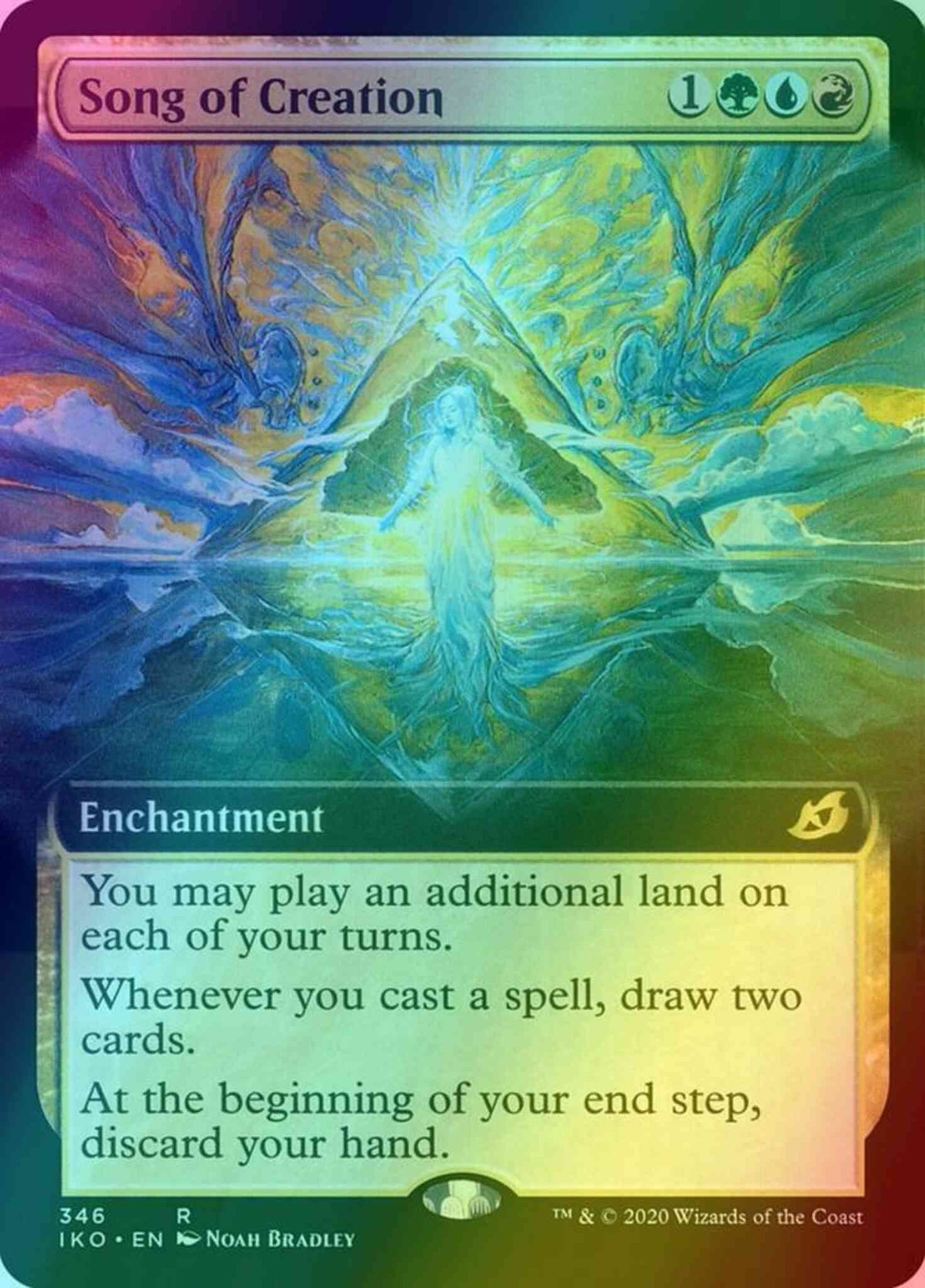 Song of Creation [346] [Extended Art] [Ikoria: Lair of Behemoths] [Foil]