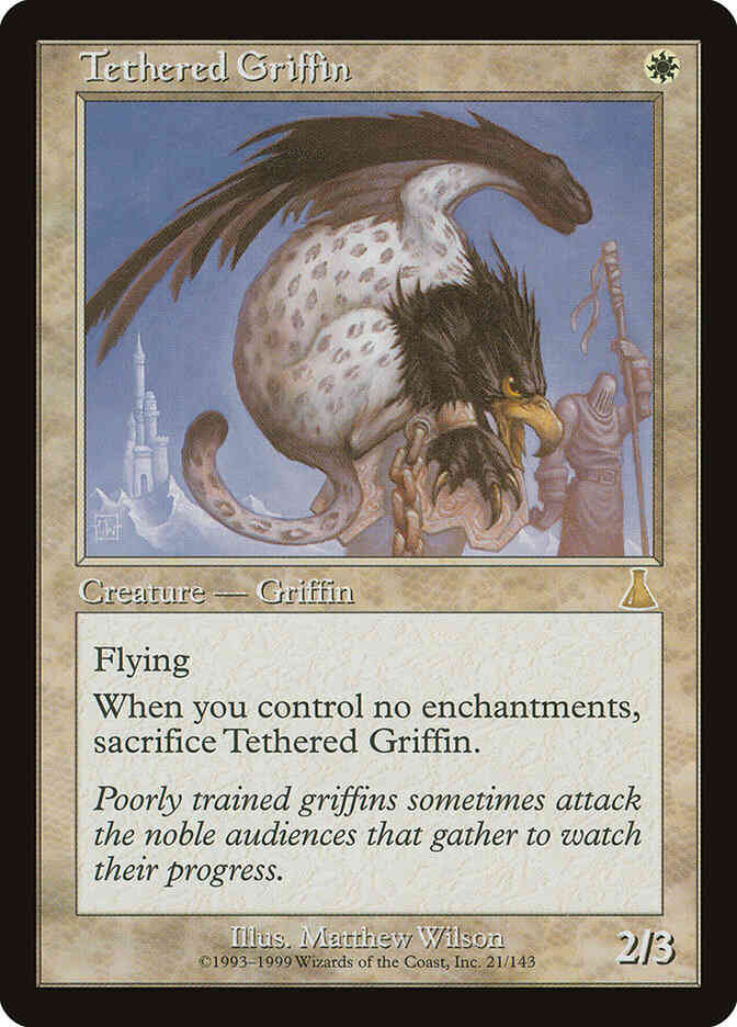 Tethered Griffin [21] [Urza's Destiny] [Non-Foil]