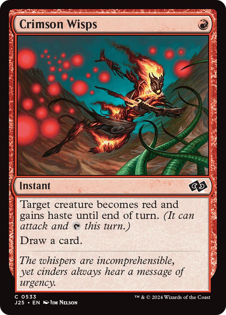 Crimson Wisps [533] [Foundations: Jumpstart] [Non-Foil]