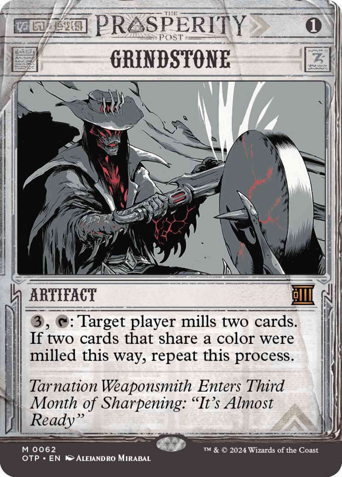 Grindstone [62] [Breaking News Showcase] [Breaking News] [Non-Foil]