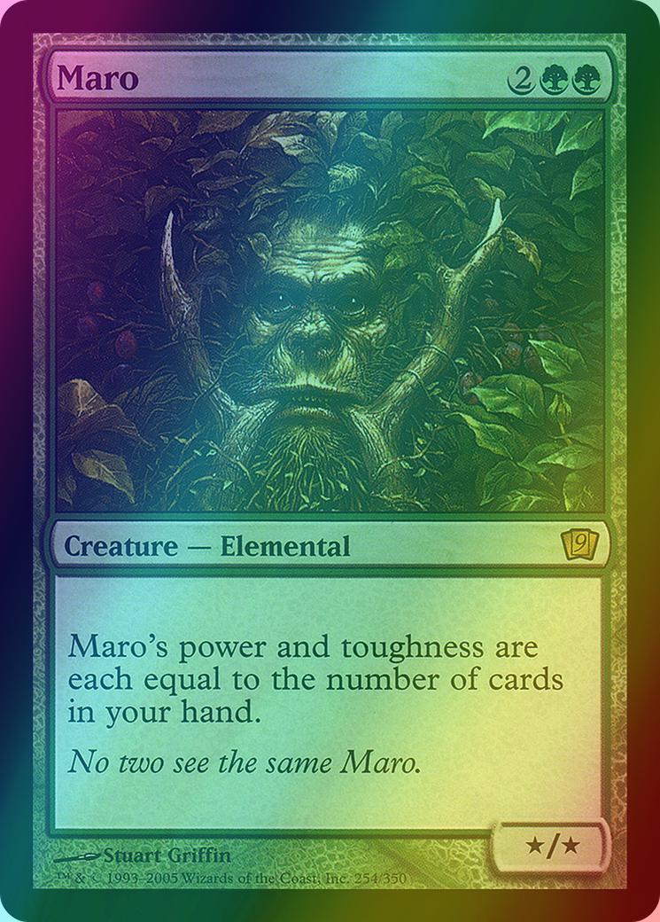 Maro [254x] [Ninth Edition] [Foil]