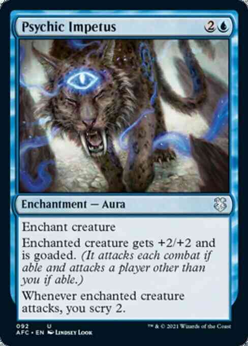 Psychic Impetus [92] [Adventures in the Forgotten Realms Commander] [Non-Foil]