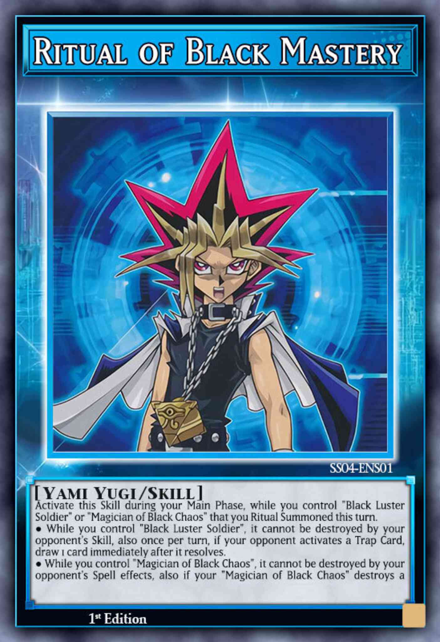 Ritual of Black Mastery - SS04-ENS01 - Common - 1st Edition