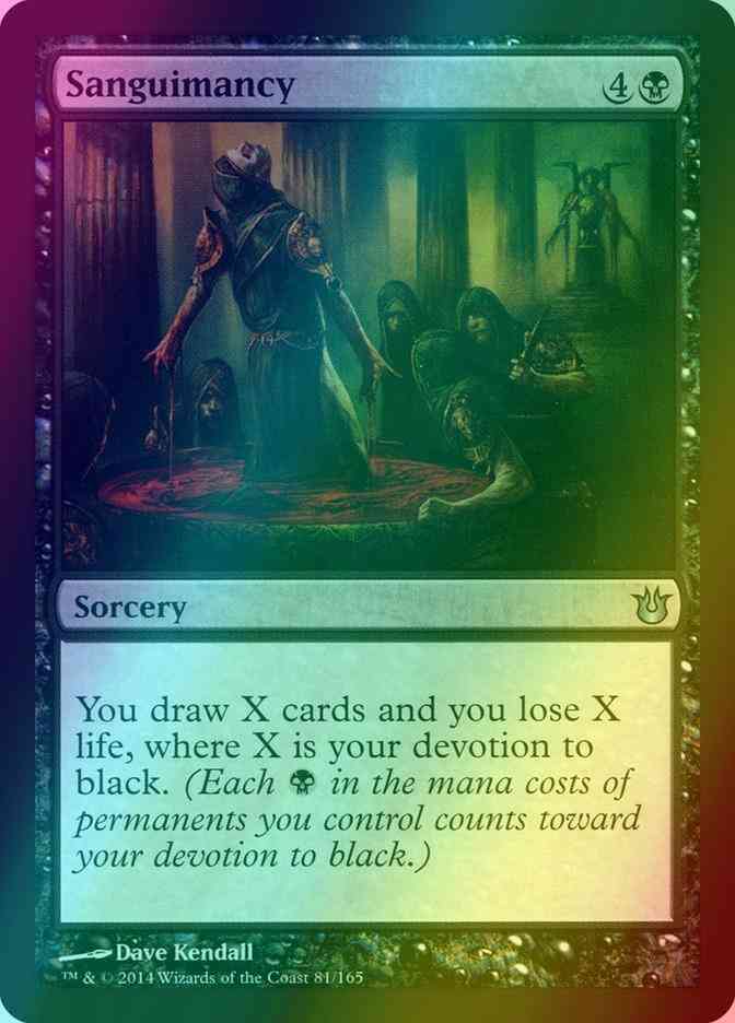 Sanguimancy [81] [Born of the Gods] [Foil]