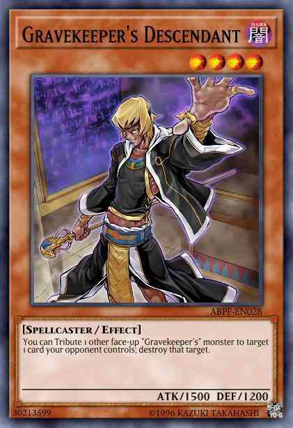 Gravekeeper's Descendant - BATT-EN010 - Starfoil Rare - Limited