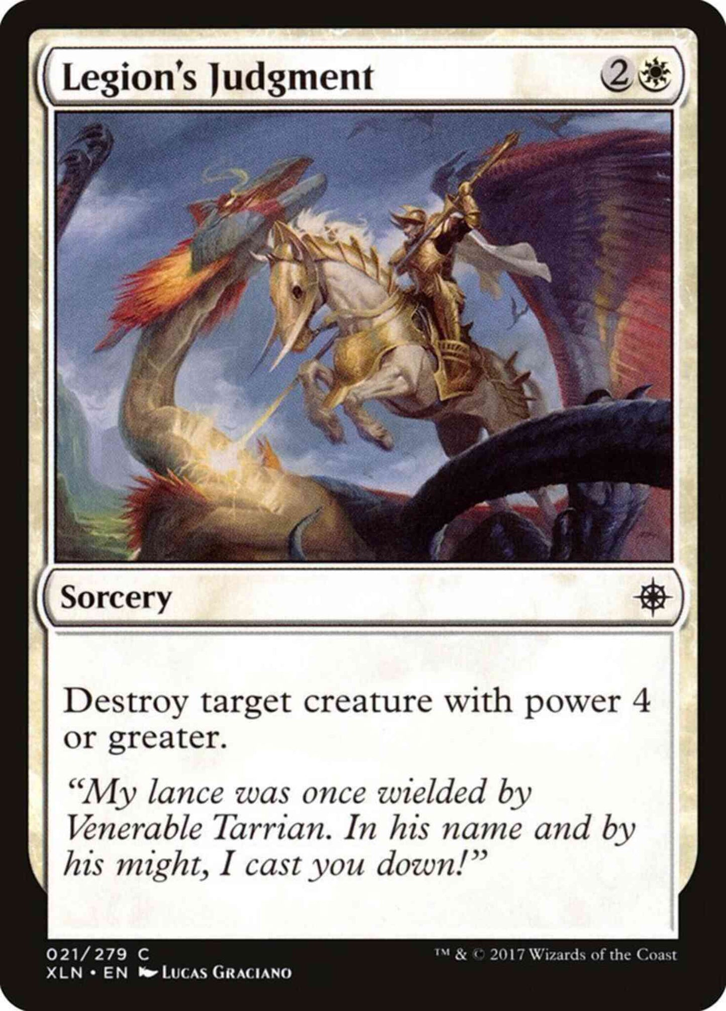 Legion's Judgment [21] [Ixalan] [Non-Foil]