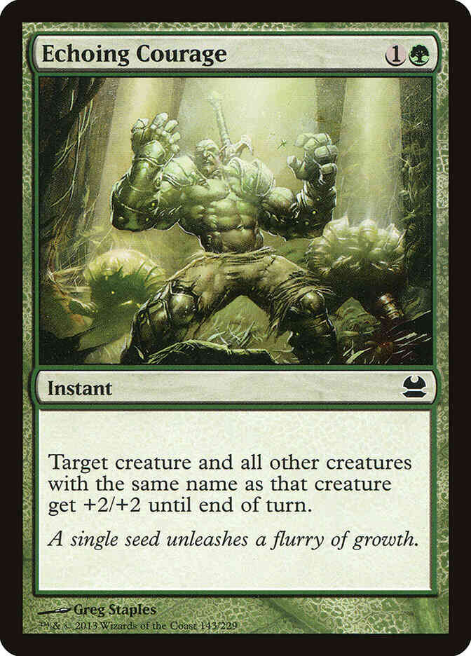 Echoing Courage [143] [Modern Masters] [Non-Foil]