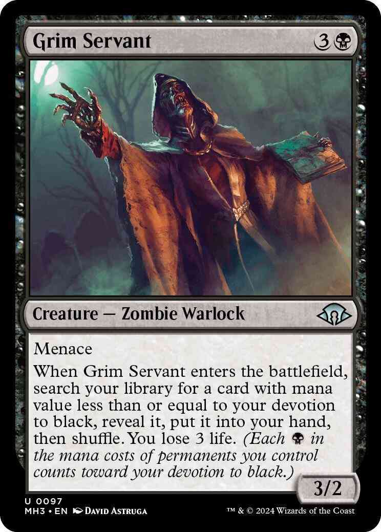 Grim Servant [97] [Modern Horizons 3] [Non-Foil]