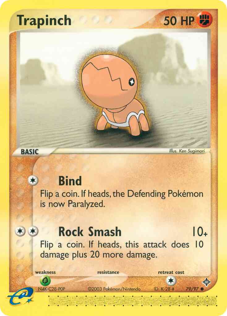 Trapinch - 79/97 - Common [ex3-79] [Reverse Holo]