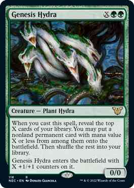 Genesis Hydra [118] [Kamigawa: Neon Dynasty: Commander] [Non-Foil]