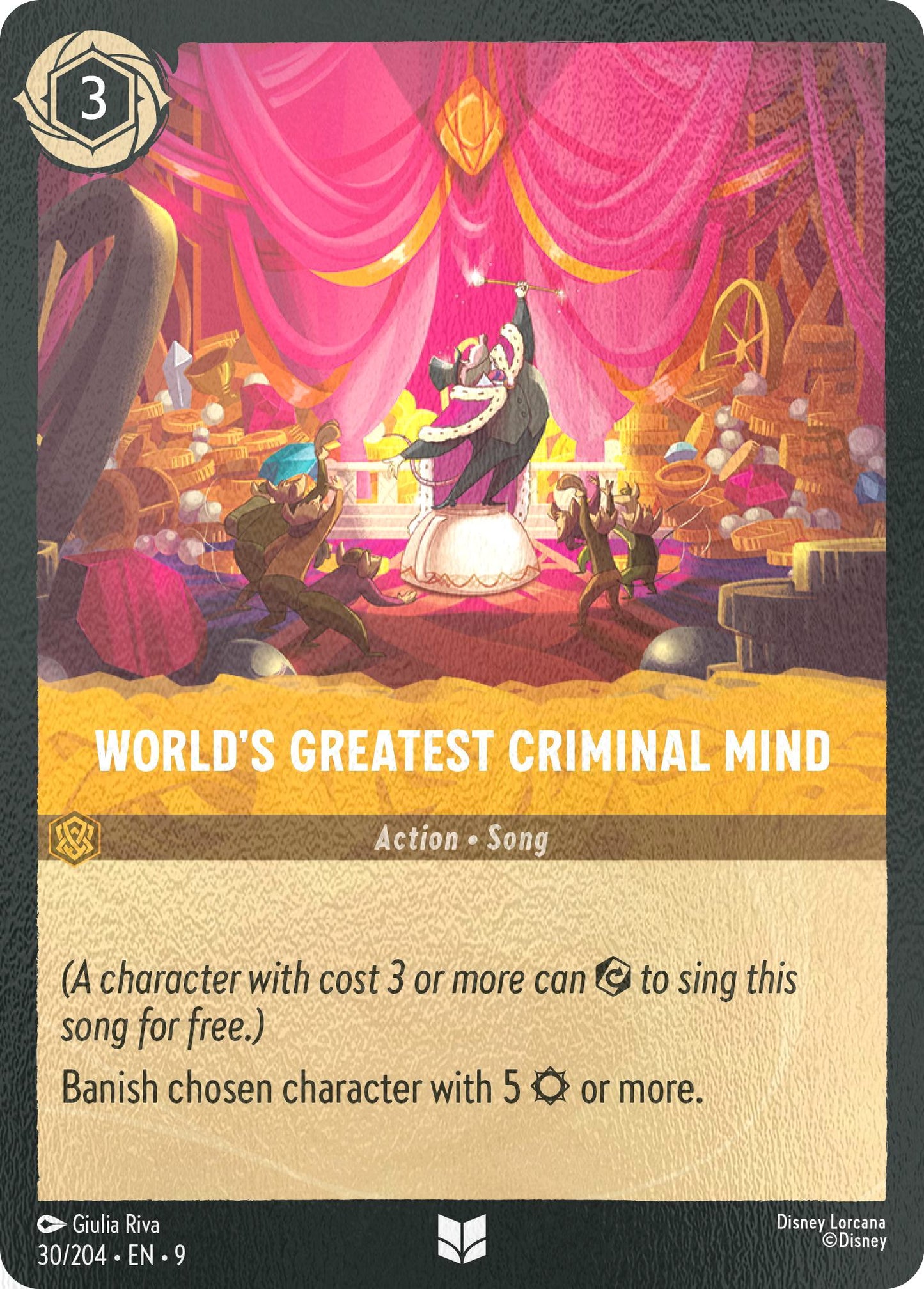 World's Greatest Criminal Mind - 30/204 [Fabled] [Cold Foil]