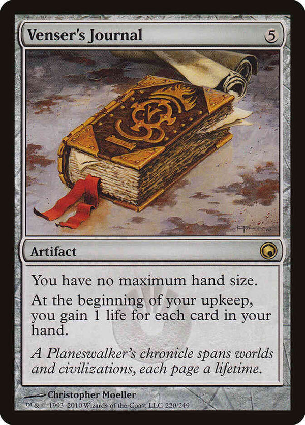 Venser's Journal [220] [Scars Of Mirrodin] [Non-Foil]