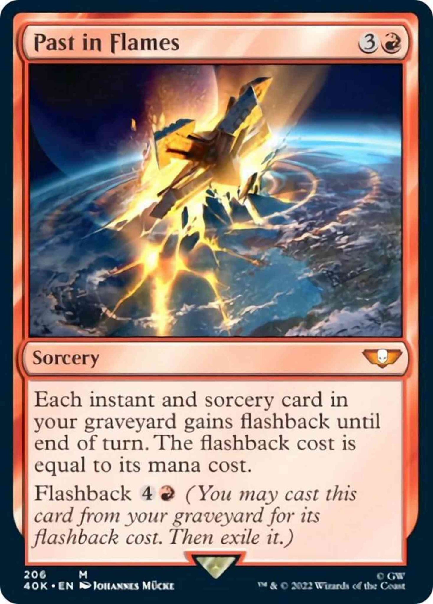 Past in Flames [206] [Universes Beyond: Warhammer 40,000] [Non-Foil]