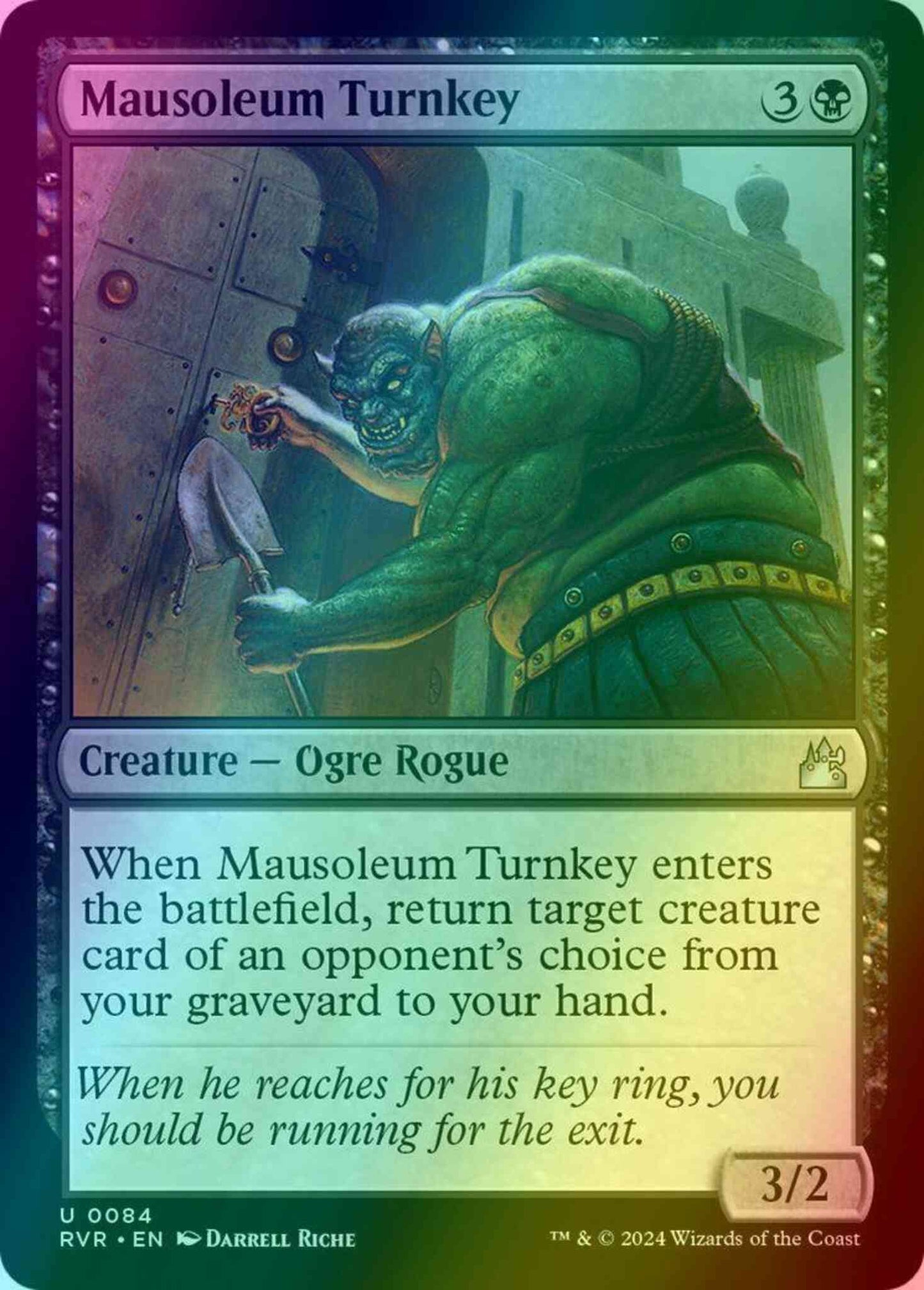 Mausoleum Turnkey [84] [Ravnica Remastered] [Foil]
