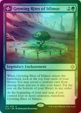 Growing Rites of Itlimoc // Itlimoc, Cradle of the Sun [191] [Ixalan] [Foil]