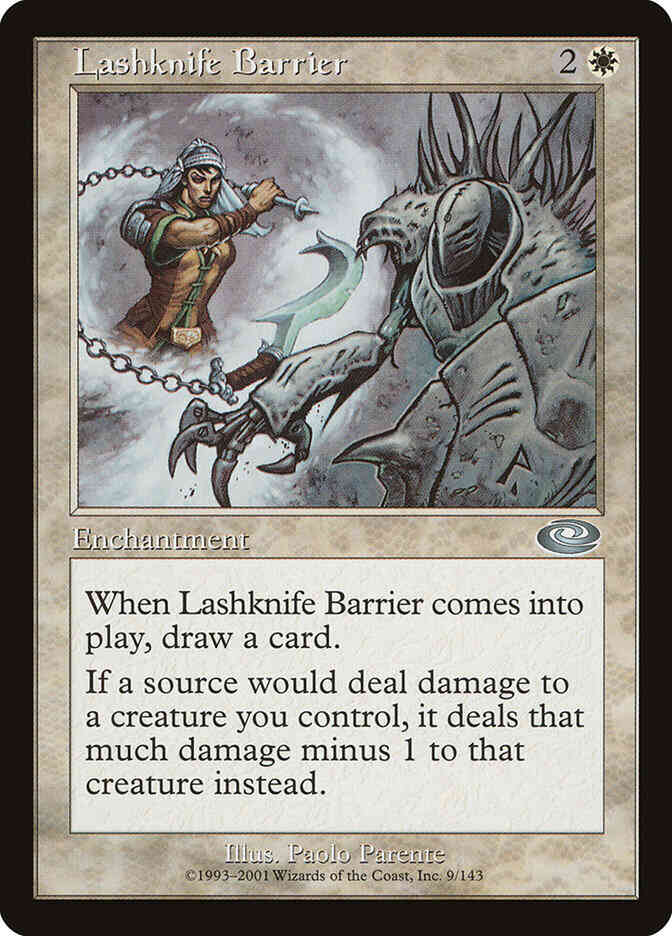 Lashknife Barrier [9] [Planeshift] [Non-Foil]