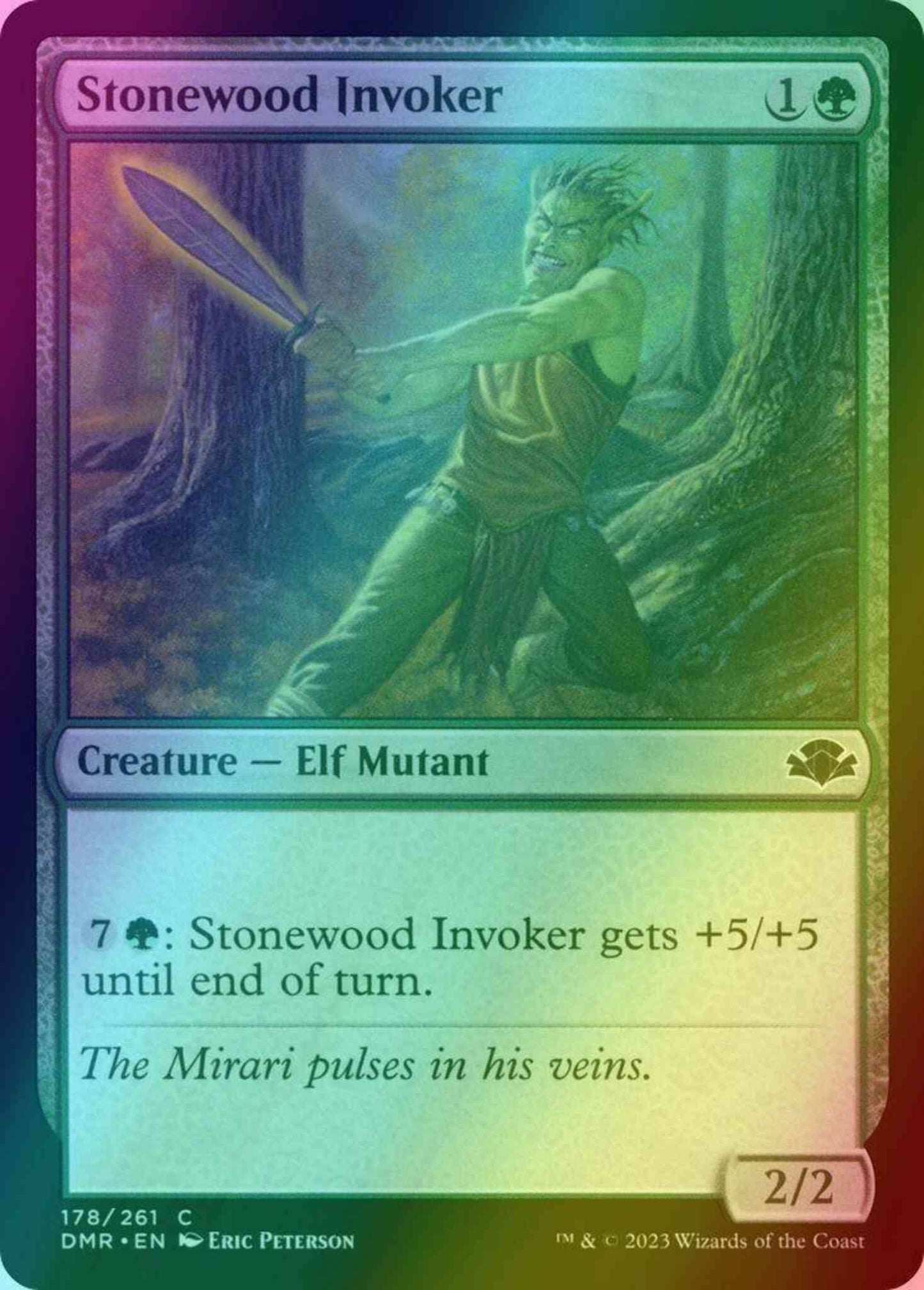 Stonewood Invoker [178] [Dominaria Remastered] [Foil]