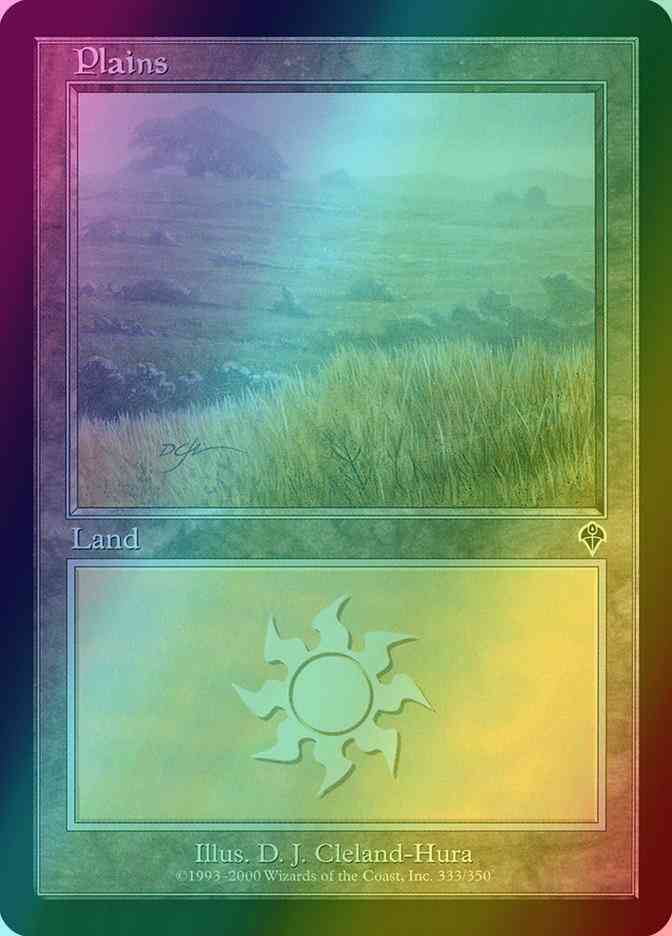 Plains [333] [Invasion] [Foil]