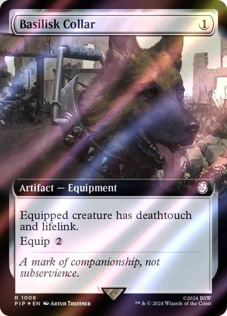 Basilisk Collar [1008] [Extended Art] [Fallout] [Surge Foil]