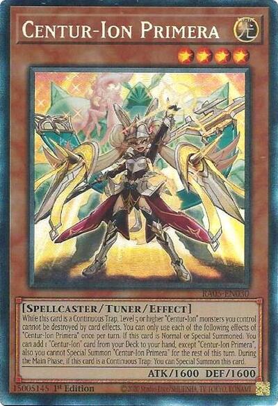 Centur-Ion Primera - RA05-EN030 - Collector's Rare - 1st Edition