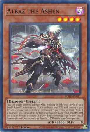Albaz the Ashen - POTE-EN011 - Super Rare - Unlimited
