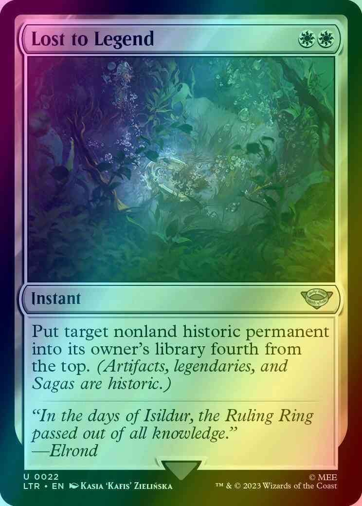 Lost to Legend [22] [The Lord of the Rings: Tales of Middle-earth] [Foil]