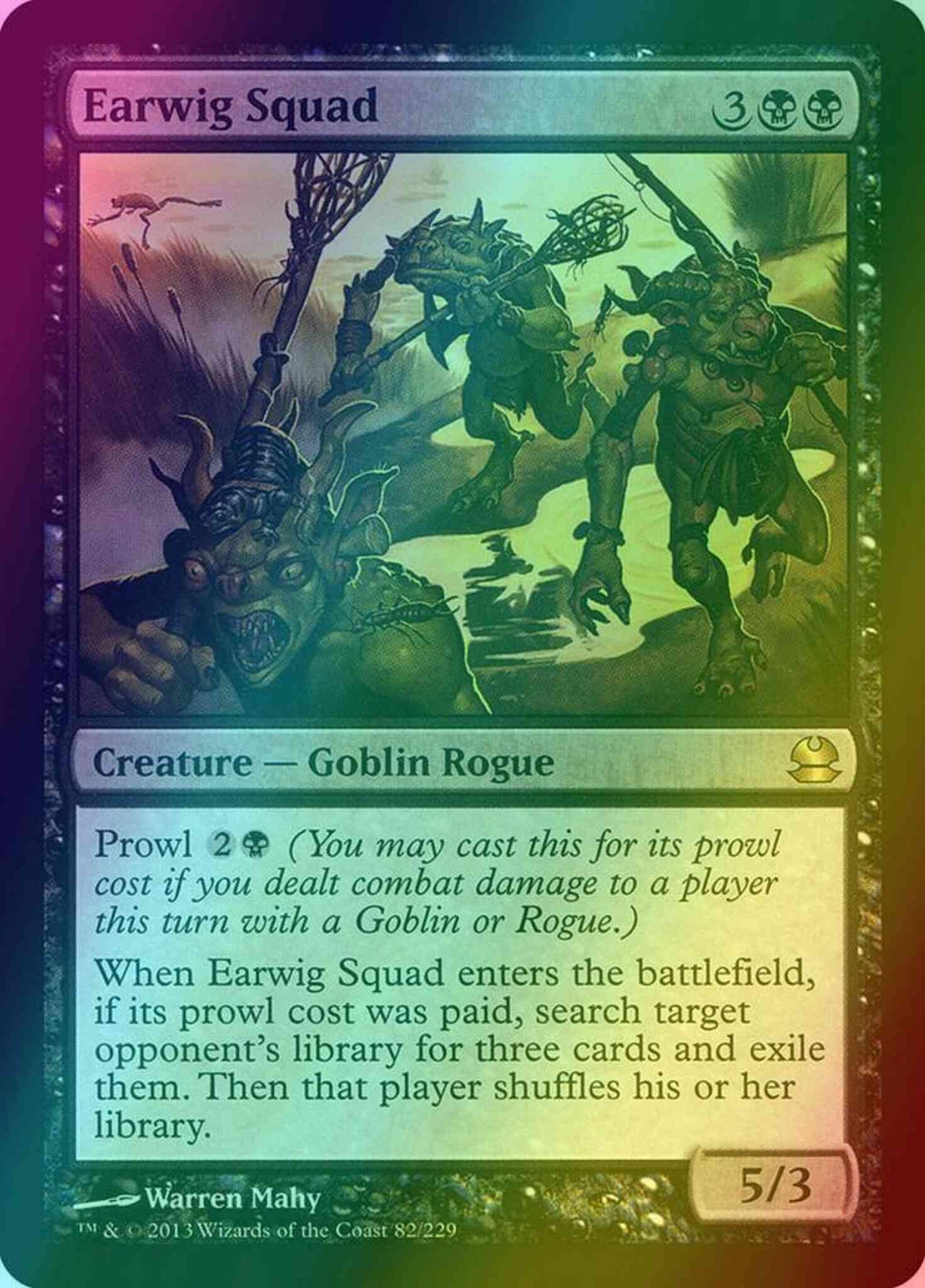 Earwig Squad [82] [Modern Masters] [Foil]